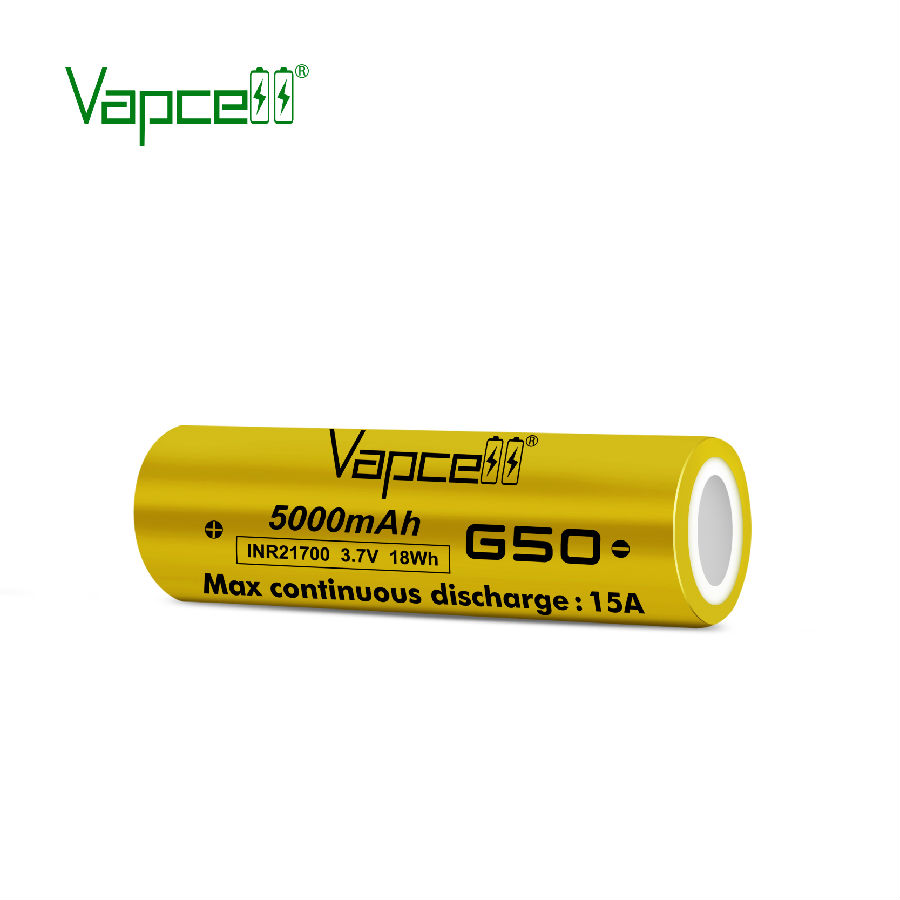 Pin sạc VAPCELL 21700 G50 dung lượng 5000mAh