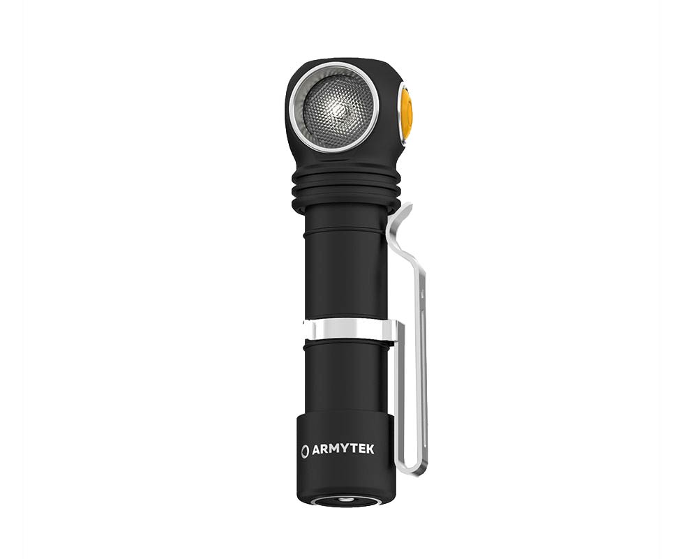 Đèn pin đội đầu ARMYTEK WIZARD C2 PRO nhiệt màu 6500K sáng 2500 lumen chiếu xa 131m sạc nam châm đuôi pin 18650 3500mAh (kèm theo)