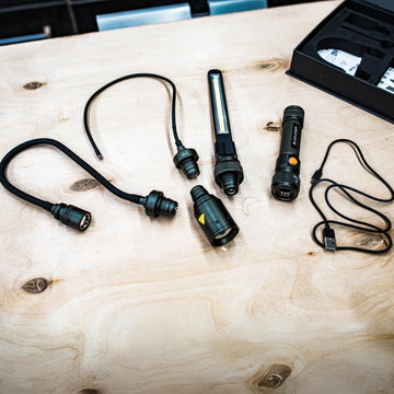 Đèn pin công nghiệp LEDLENSER Worker Friend độ sáng 280 lumen pin dung lượng 2500mAh USB-C