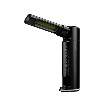 Đèn pin công nghiệp LEDLENSER W7R Work UV độ sáng 600 lumen cổng sạc USB-C có khả năng gập 180 độ