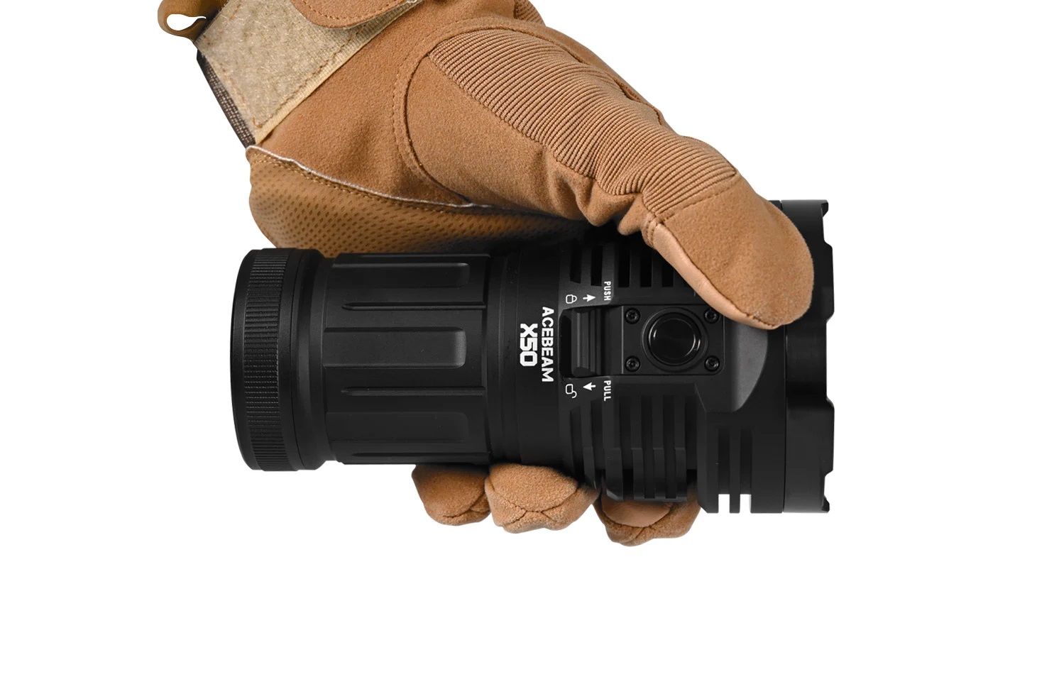 Đèn pin ACEBEAM X50 V2 độ sáng 45.000 lumen chiếu xa 871m nhiệt màu 6500K