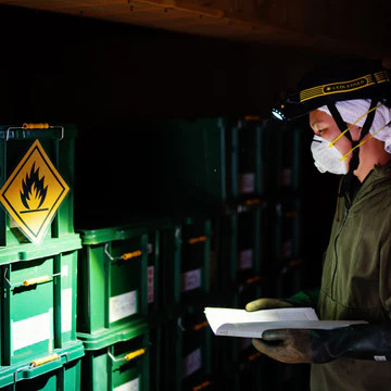 Đèn pin chống cháy nổ LEDLENSER iLH8R độ sáng 300 lm chiếu xa 160m