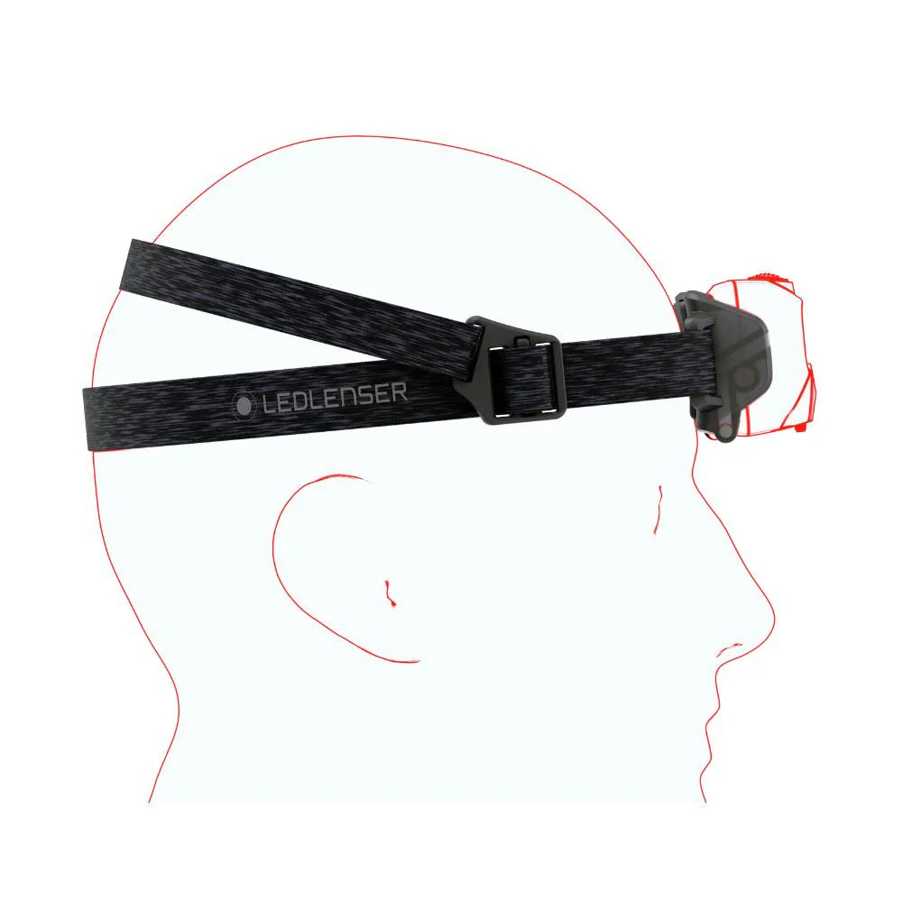 Đèn pin zoom đội đầu LEDLENSER HF6R Core độ sáng 800 lumen, tầm chiếu xa 160m pack pin liền thân 2000mAh sạc nam châm