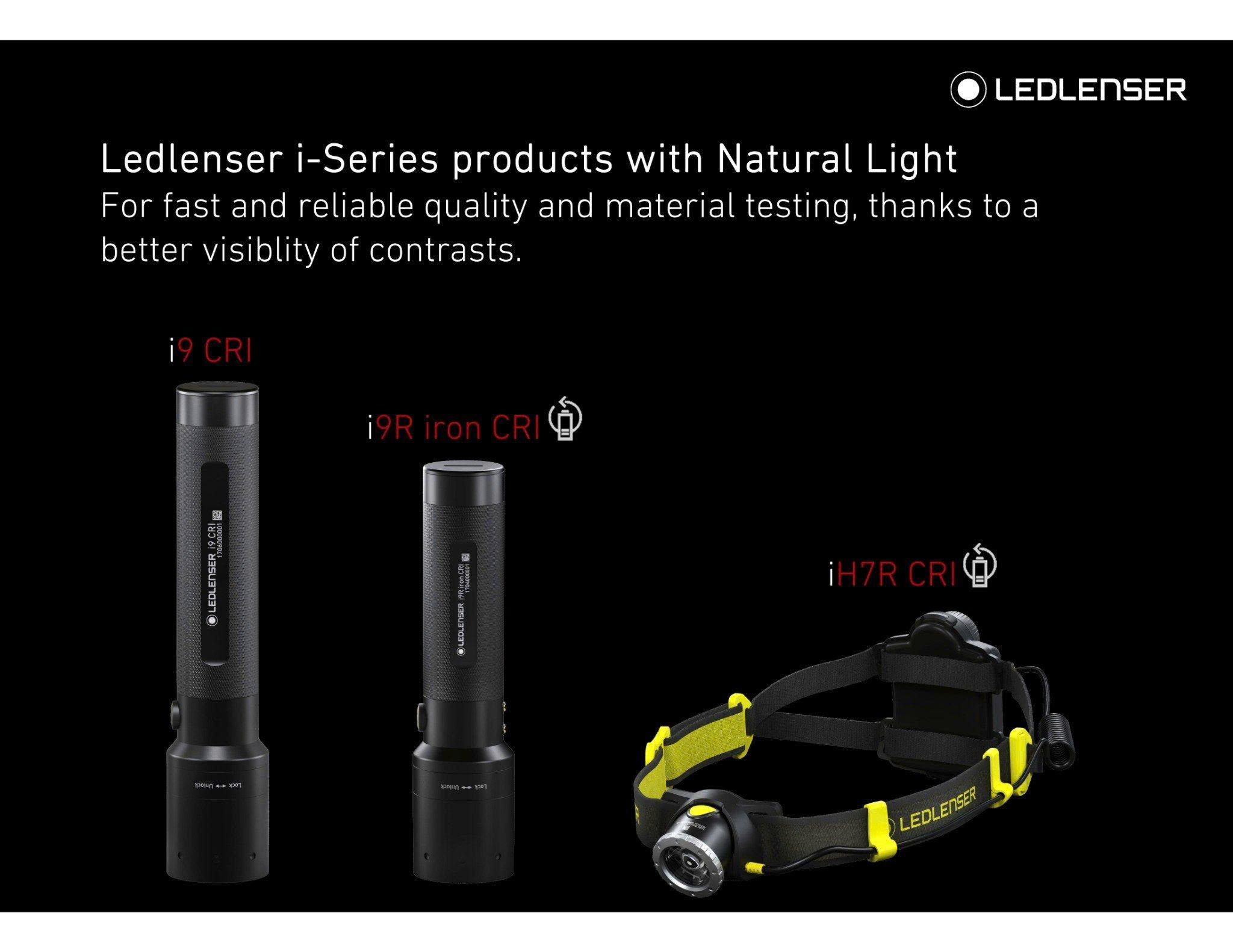 Đèn pin Ledlenser i9R iron CRI độ sáng 500 Lumens chiếu xa 270m