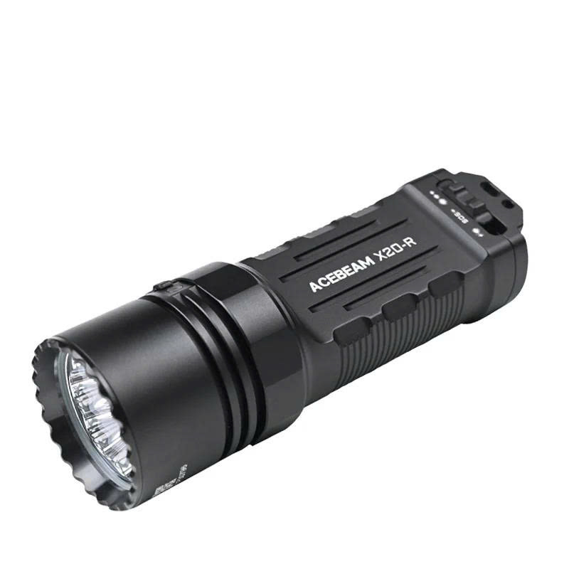 Đèn pin chiến thuật ACEBEAM X20-R – Siêu sáng 10.000lm, chiếu xa 645m