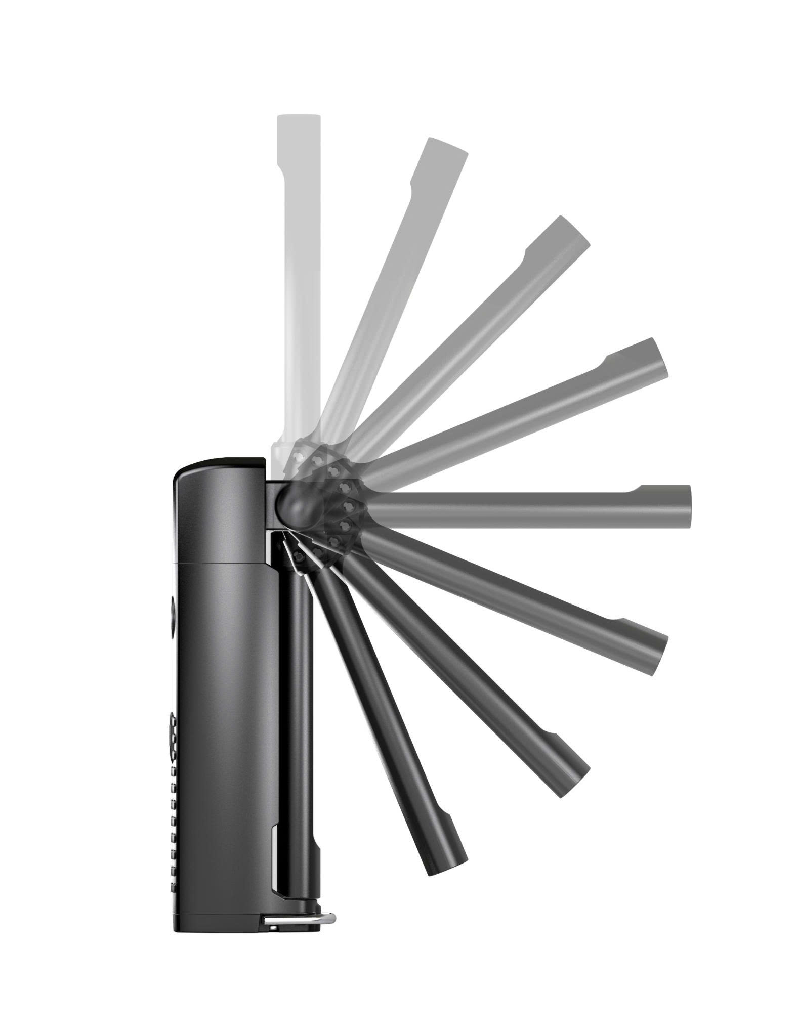 Đèn pin công nghiệp Ledlenser W7R Work – 600 lumen, ánh sáng trắng & UV, đầu xoay gập