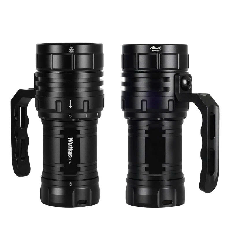 Wurkkos (Sofirn) DL06 – Đèn Pin Lặn Siêu Sáng 15.000 Lm, Chống Nước IPX8 (100 m)