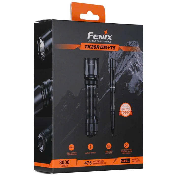Đèn pin FENIX TK20R V2.0 độ sáng 3000 lumen chiếu xa 475m