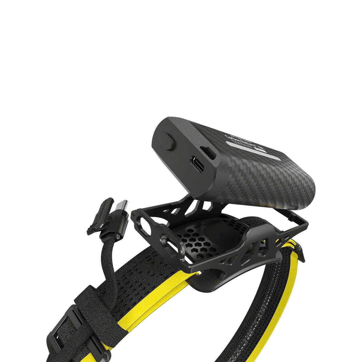 Pin sạc mở rộng NITECORE Carbon 12K 12000mAH dành cho đèn đeo đầu NITECORE