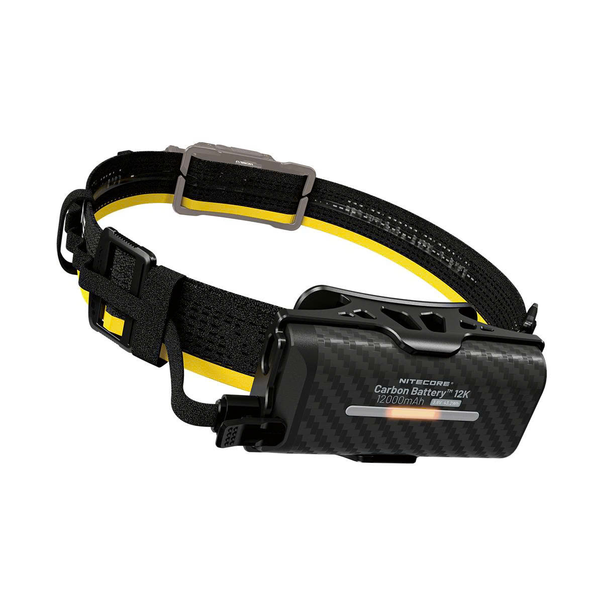 Pin sạc mở rộng NITECORE Carbon 12K 12000mAH dành cho đèn đeo đầu NITECORE