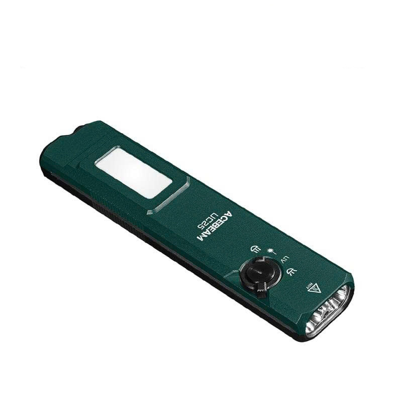 ACEBEAM UC25 – Đèn pin EDC chiến thuật đa nguồn sáng 3.100 lumen (Trắng · Laser · UV · High CRI)