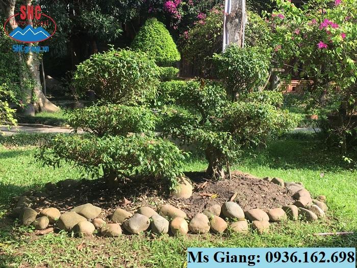 Sỏi trang trí cho biệt thự tại Hà Nội
