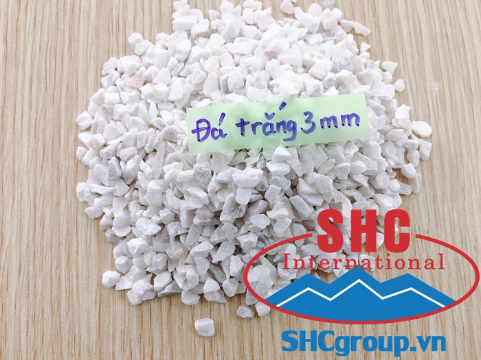 đá hạt trắng 3mm