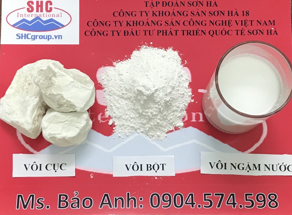 Vôi nung CaO Sơn Hà