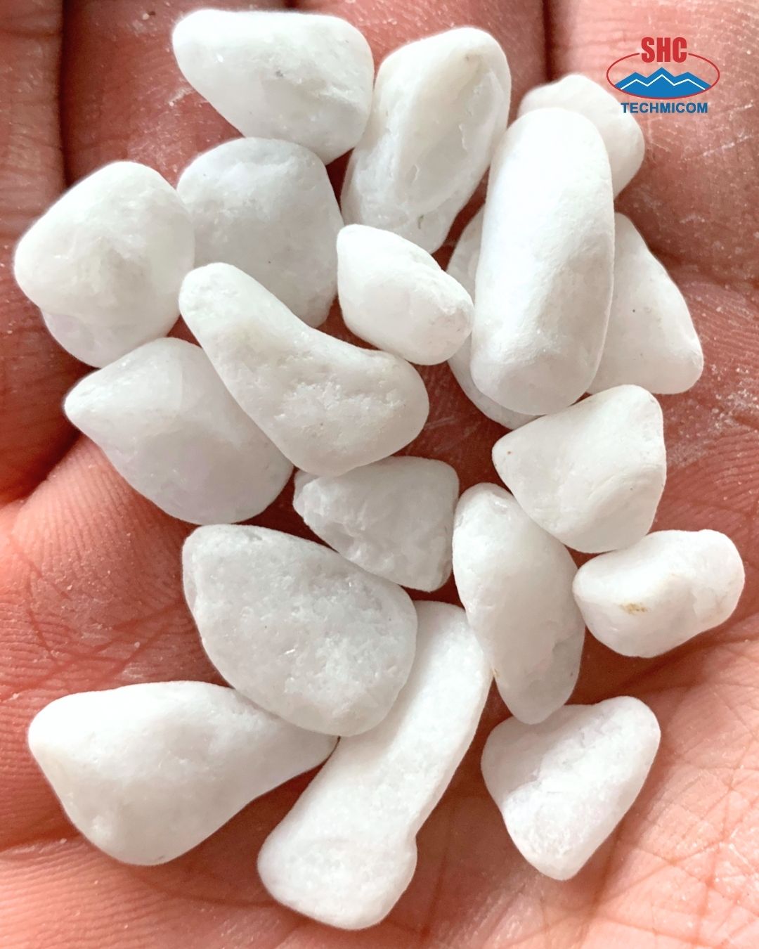SNOW WHITE PEBBLE STONE