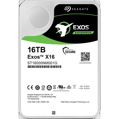 Ổ cứng Seagate 16TB Exos - ST16000NM001G chính hãng