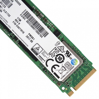 Ổ cứng SSD M2-PCIe 256GB Samsung PM981 NVMe 2280 (OEM Samsung 970 EVO) Date 2019