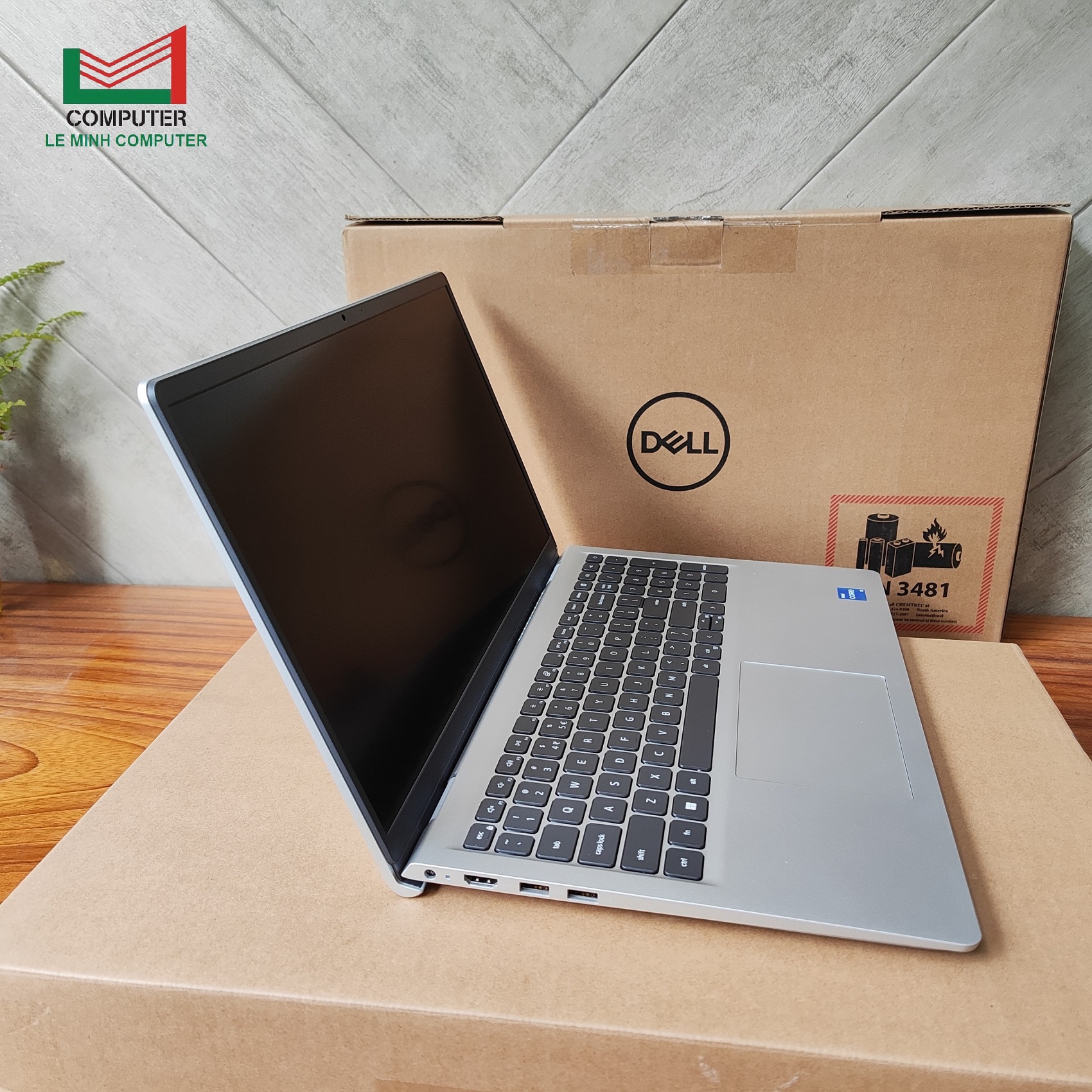 LAPTOP NEW DELL INSPIRON 3520 - CORE I5-1235U/ RAM 16GB/ SSD 512GB/ 15.6'' FHD (1920X1080) / WINDOWS 11/ SILVER (BẠC)