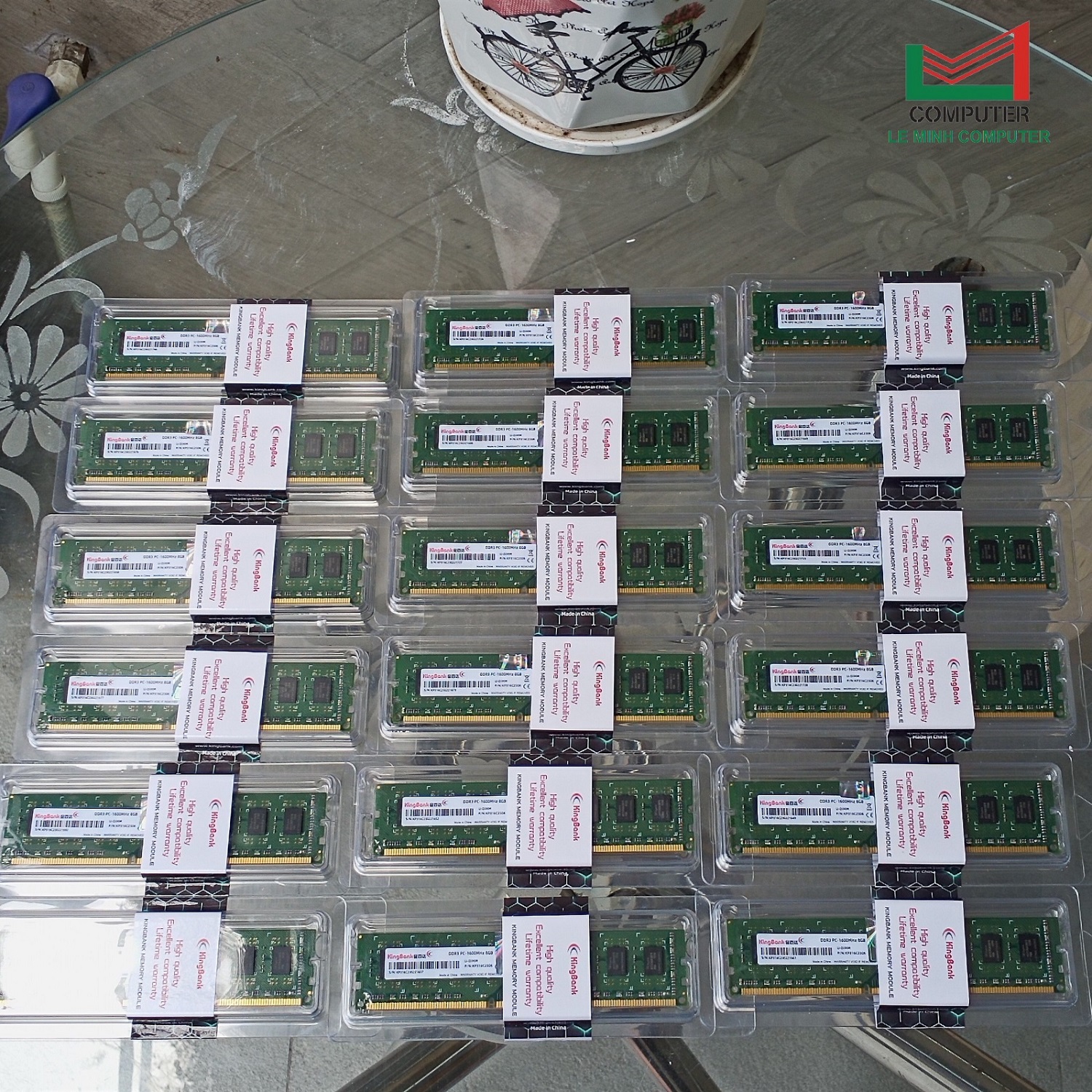 RAM PC DDR3 8GB BUSS 1600 KINGBANK CHÍNH HÃNG