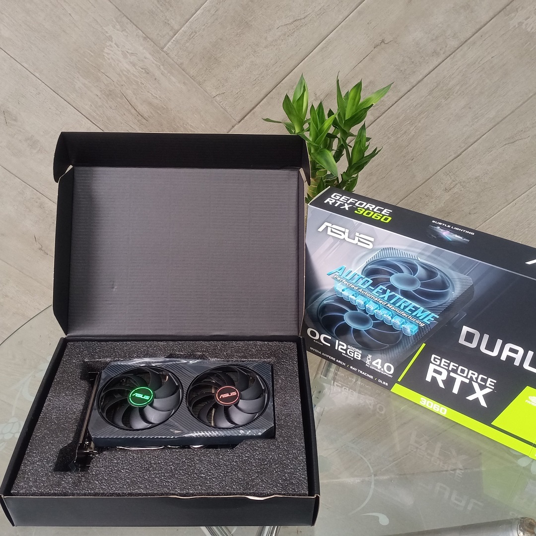 VGA ASUS Dual GeForce RTX 3060 V2 OC 12GB GDDR6