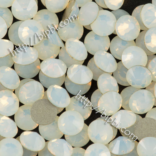 PL2058- opal - Pha lê dán màu trắng opal
