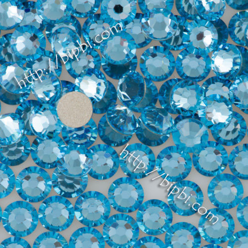 PL2058- aqua - Pha lê dán màu aquamarine