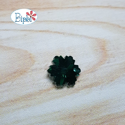 Mặt pha lê TQ hoa tuyết size 14mm