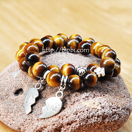 VTD 613 - Set đôi vòng tay đá mắt hổ