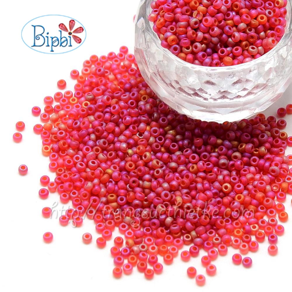 Cườm Tiệp mờ màu đỏ tươi xà cừ
