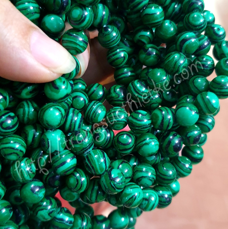 ST 123 - Hạt đá malachite công nghiệp