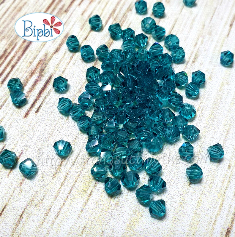 Pha lê Tiệp màu xanh ngọc đậm (blue zircon)