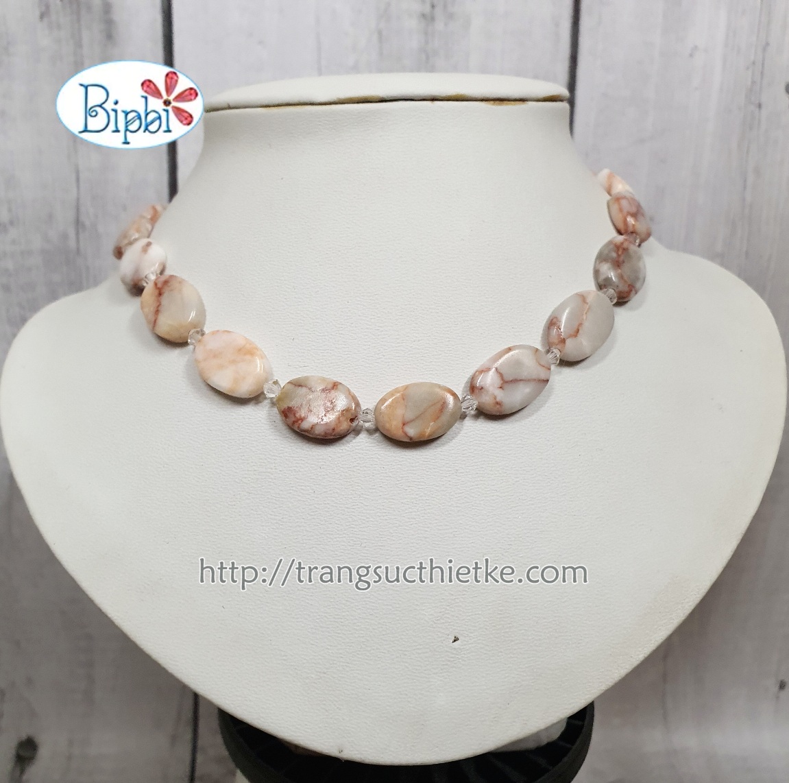 VCD 151 - Vòng cổ đá jasper