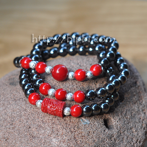 VTD 664 - Chuỗi mala đá hematite