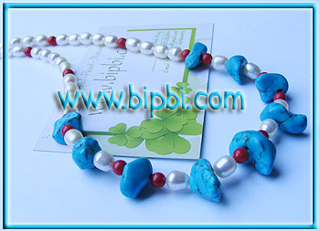 VCD 98 - Vòng cổ đá turquoise