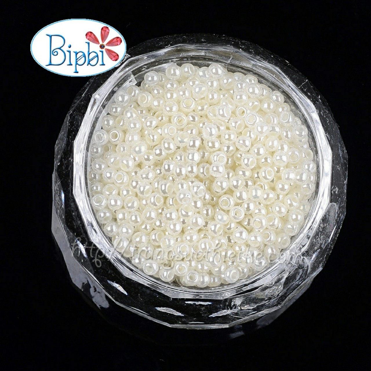 Cườm Tiệp Preciosa trắng ngọc trai ceylon