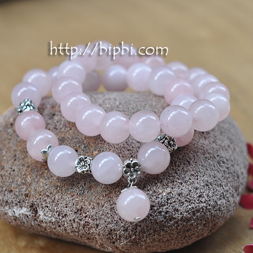 VTD 599 - Set vòng tay đá thạch anh hồng