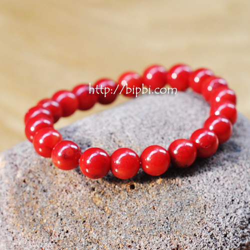 VTD 610 - Vòng tay san hô đỏ loại đẹp