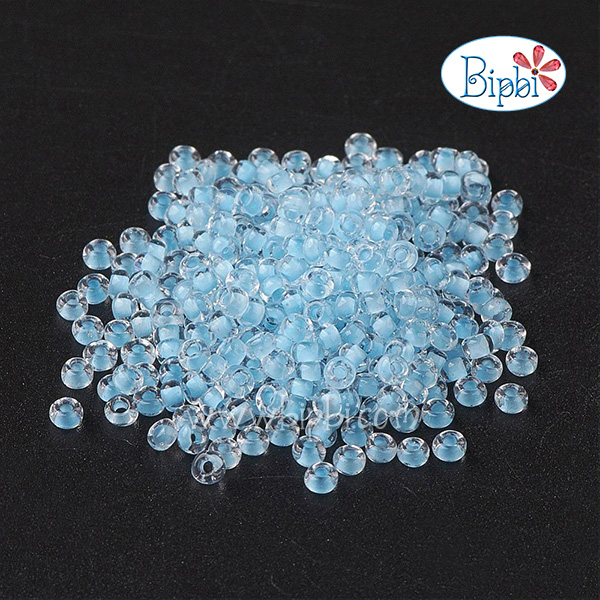 GP 027 - Cườm Preciosa (cườm Tiệp) màu xanh bạc hà nhạt inside color