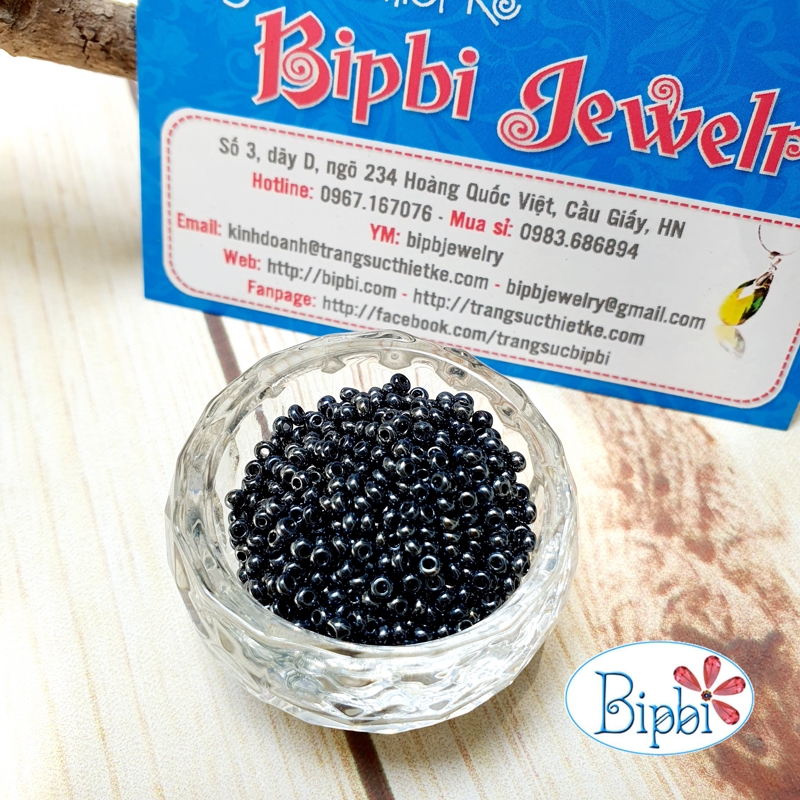 GBJ 06 - Cườm Nhật đen bóng