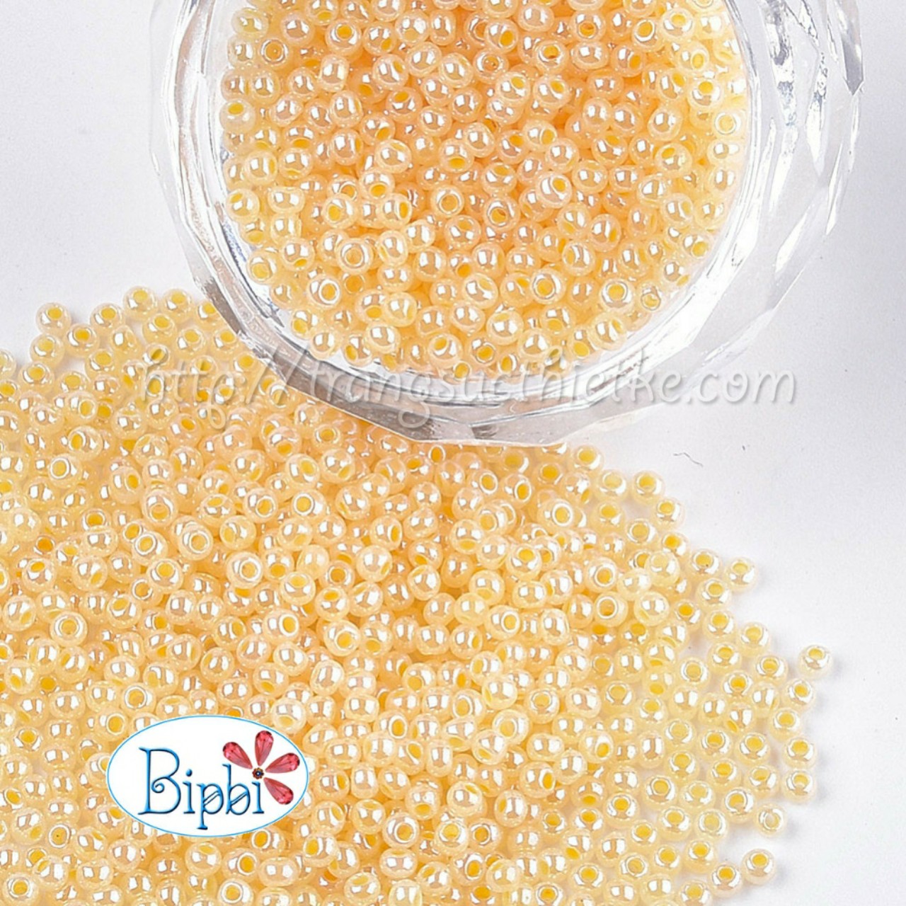 Cườm Tiệp Preciosa vàng ceylon