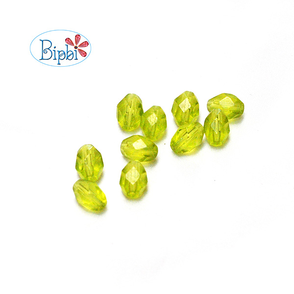 TT 94 - Hạt thủy tinh bầu dục giác cạnh