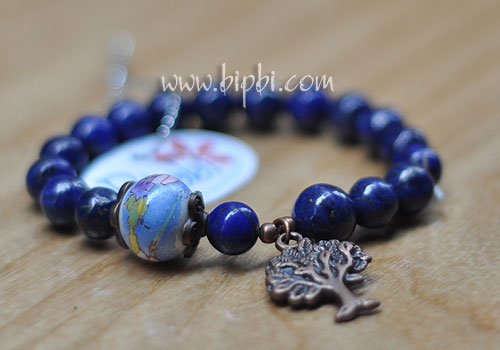 VTD 322 - Vòng tay lapis lazuli