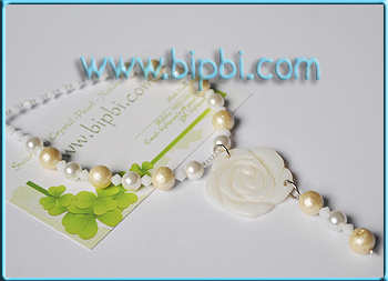 VCD 159 - Vòng cổ hoa hồng có tua