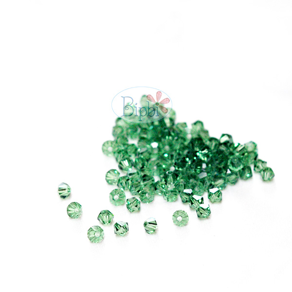 Pha lê Tiệp 4mm màu xanh khói (erinite)