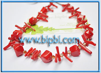 VCD 115 - Vòng cổ san hô đỏ
