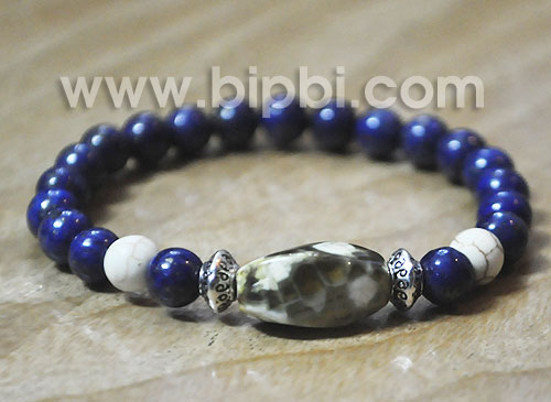 VTD 301 - Vòng tay đá lapis lazuli