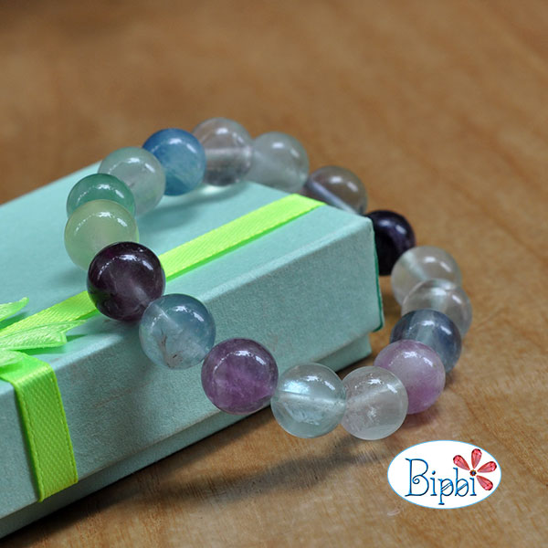 VTD 432 - Vòng tay đá fluorite