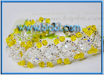 VCP 494 - Vòng tay pha lê Swarovski bản lớn