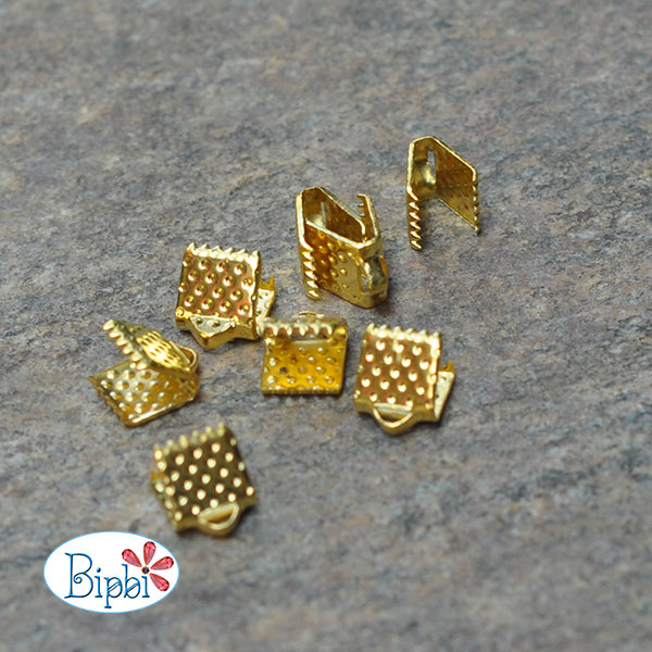 PL 55 - Kẹp dây da , dây ribbon