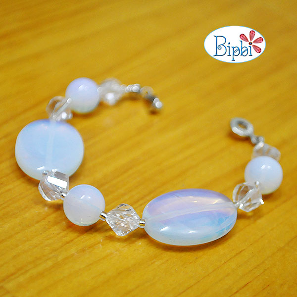 VTD 247 - Vòng tay đá opal